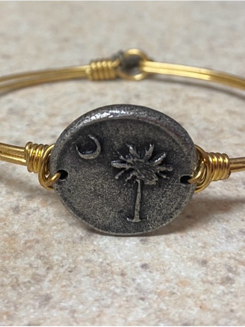 Luca + Danni Palmetto Tree Bangle Bracelet